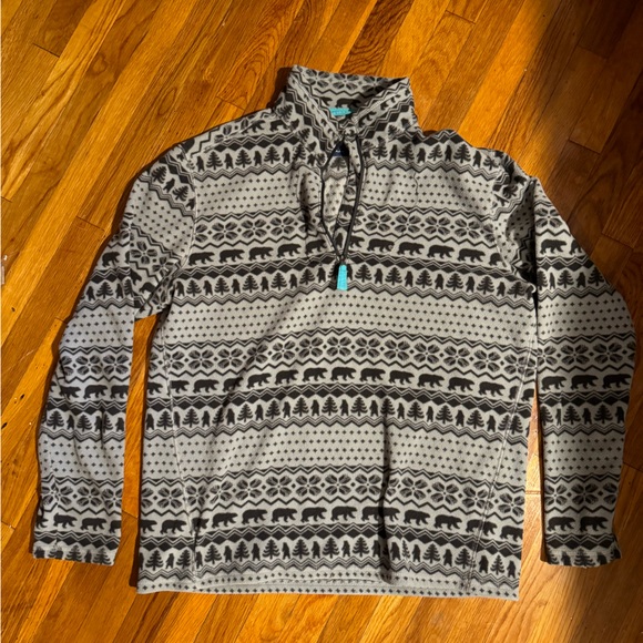 Chubbies beach club pullover sweater 1/4 zip - Picture 2 of 2